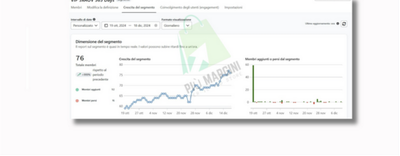 Schermata Klaviyo: +29% di clienti VIP, con scontrino medio per tre